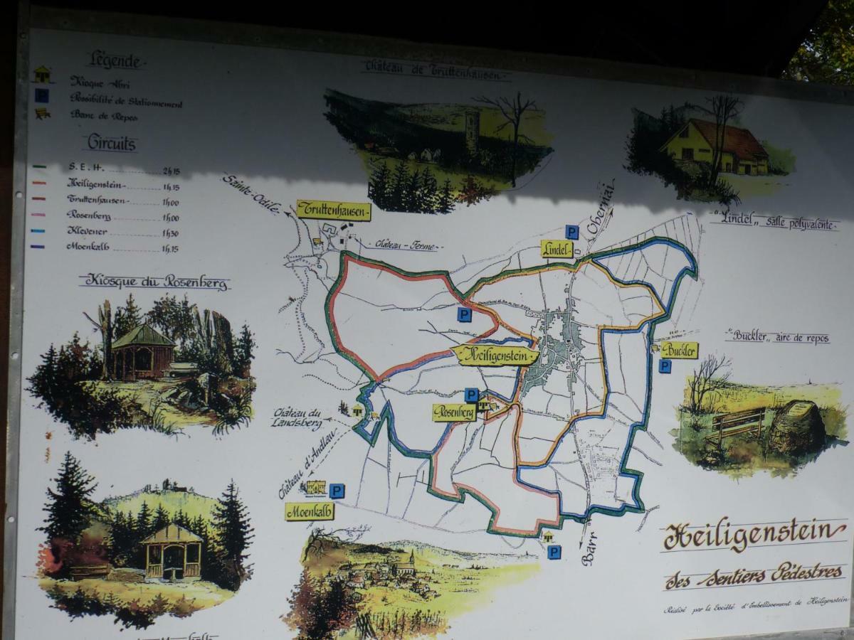 Willa Le Voyage D'Ubuntu Heiligenstein Zewnętrze zdjęcie